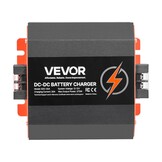 VEVOR DC-DC Acculader 12V 30A - 375W - Zwart - Geschikt voor Lithium, AGM, Gel en Loodaccu's