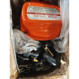 VEVOR Trekkoord met 2 T draagvermogen, handketting, 3 m hefhoogte, hoes met G80-ketting, krachtige takel, handmatige takel voor garages, magazijnen, automobielmachines, oranje