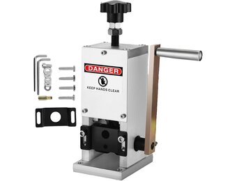 VEVOR Handmatige Draadstripper - Voor kabels van 1,5 tot 25 mm - Metallic