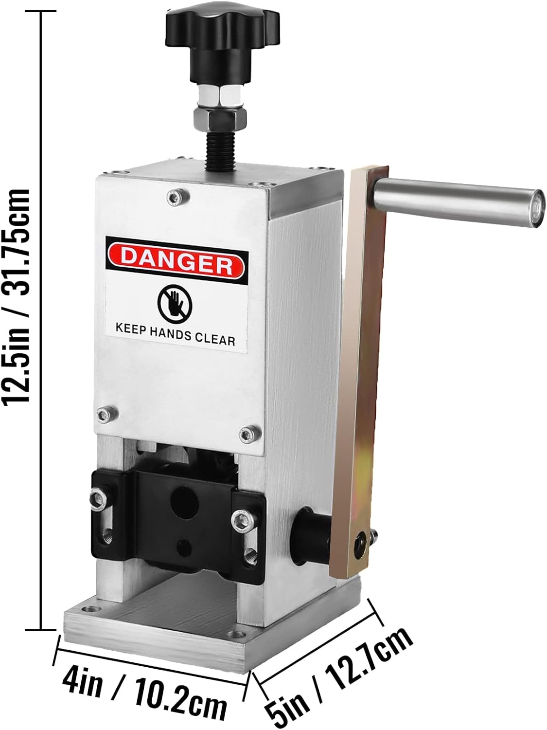 VEVOR Handmatige Draadstripper - Voor kabels van 1,5 tot 25 mm - Metallic