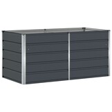 vidaXL Plantenbak Staal Antraciet 160x80x75cm - 58% Korting!