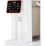 VEVOR Instant warmwaterdispenser, aanrecht kokend water dispenser met instelbare 6 temperaturen en 7 watervolumes, 100 oz verwijderbare watertank, snelle verwarming met touchscreen en kinderslot voor