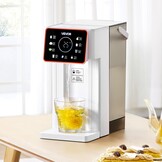 VEVOR Instant warmwaterdispenser, aanrecht kokend water dispenser met instelbare 6 temperaturen en 7 watervolumes, 100 oz verwijderbare watertank, snelle verwarming met touchscreen en kinderslot voor