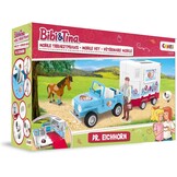 CRAZE Bibi en Tina speelset mobiel dierenarts station Dr. Eichhorn paarden speelgoed dokter speelfiguren Martinshof meisjes cadeau spellen vanaf 3 jaar 19276