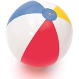 BESTWAY - Opblaasbare Bal - Strandspel - 31021 - Multicolor - Plastic - Kinderspeelgoed - Zwembad - Zomerspel - Lichtgewicht - 50 cm - Vanaf 24 maanden - Maat 51 cm