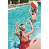 BESTWAY - Opblaasbare Bal - Strandspel - 31021 - Multicolor - Plastic - Kinderspeelgoed - Zwembad - Zomerspel - Lichtgewicht - 50 cm - Vanaf 24 maanden - Maat 51 cm