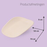 Maxi-Cosi Mavis, Baby Verschoonkussen, 50x70 cm, Vanaf Geboorte, Baby's en Peuters, Hoge Afgeronde Randen, Eenvoudig te Reinigen, Antislip Onderkant, Verschoningsmat van Zacht Schuim, Muted Terra