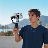 VEVOR Gimbal Stabilisator voor smartphone, 3-assige stabilisatie, voor video-opname, met magnetisch vullicht, gezichtsherkenning, gebarenbesturing