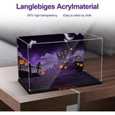 Cooldac Acryl Display Case voor Lego Tim Burton's Nightmare Before Christmas 21351