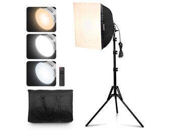 Softbox Verlichtingsset 400x400mm - 33% Korting!