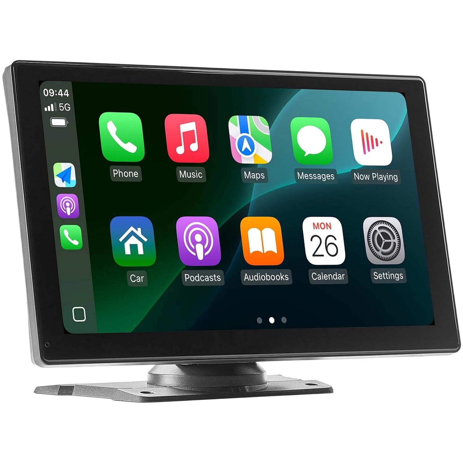 VEVOR Draadloze autoradio, centraal HD-touchscreen, 22,9 cm, compatibel met Apple CarPlay en Android auto, met achteruitrijcamera, spraakbediening, spiegellink, bluetooth, GPS-navigatie, voor auto