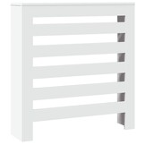 vidaXL Radiatorombouw 78x20x82 cm bewerkt hout wit