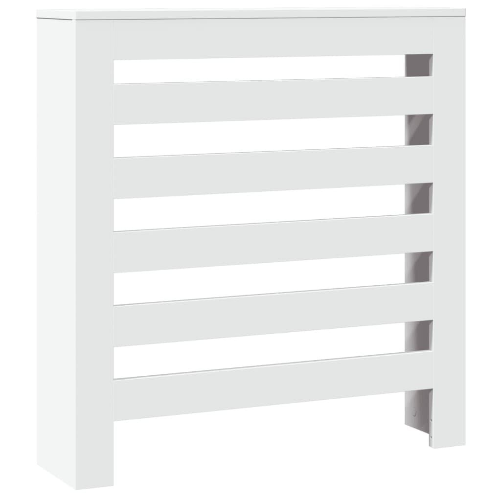 vidaXL Radiatorombouw 78x20x82 cm bewerkt hout wit