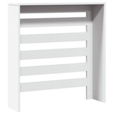 vidaXL Radiatorombouw 78x20x82 cm bewerkt hout wit