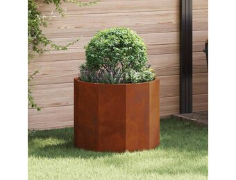 vidaXL Plantenbak Roestig 60 x 60 x 50 cm Cortenstaal