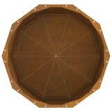 vidaXL Plantenbak Roestig 60 x 60 x 50 cm Cortenstaal