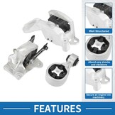 Motorsteun Set Nissan Altima 2.5L 2019-2023 | 75% Korting