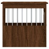 Hondenbench & bijzettafel bruin eiken, 45x62x59 cm - 29% Korting!