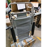 Premium Weerbestendig Tuinligbed - Duurzame Relaxstoel met Matras - 120kg