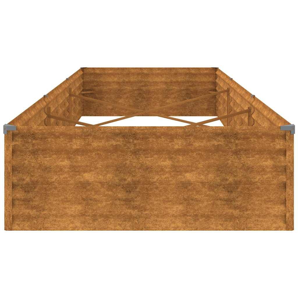 Verhoogde Cortenstaal Plantenbak (291x100x36 cm) - 34% Korting