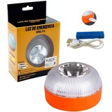 MAGIC SELECT Noodlicht V 16, goedgekeurd door de DGT voor noodgevallen, Noodlamp voor auto en motorfiets, magnetische zaklamp voor voertuigen