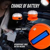 MAGIC SELECT Noodlicht V 16, goedgekeurd door de DGT voor noodgevallen, Noodlamp voor auto en motorfiets, magnetische zaklamp voor voertuigen