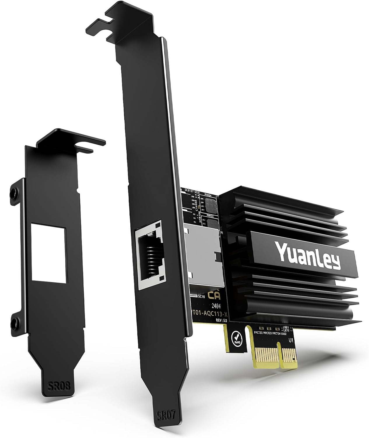 YuanLey 10G PCIe Netwerkkaart met Marvell AQC113 Controller