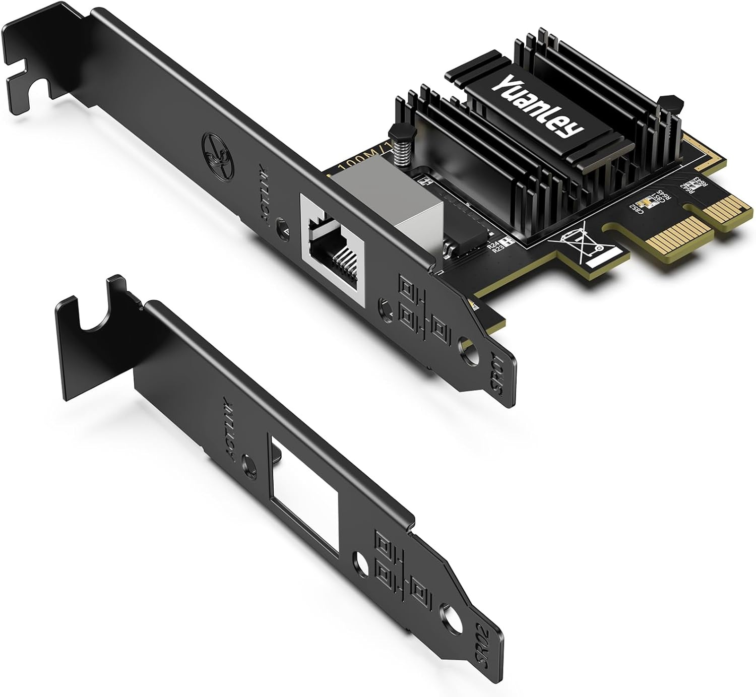 YuanLey 10G PCIe Netwerkkaart met Marvell AQC113 Controller