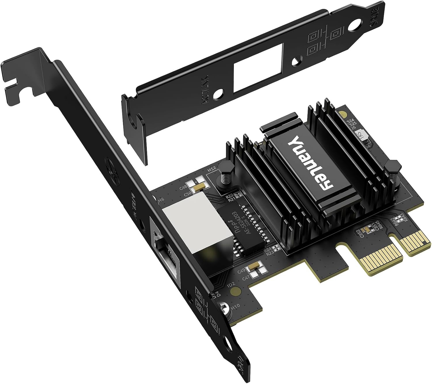 YuanLey 10G PCIe Netwerkkaart met Marvell AQC113 Controller