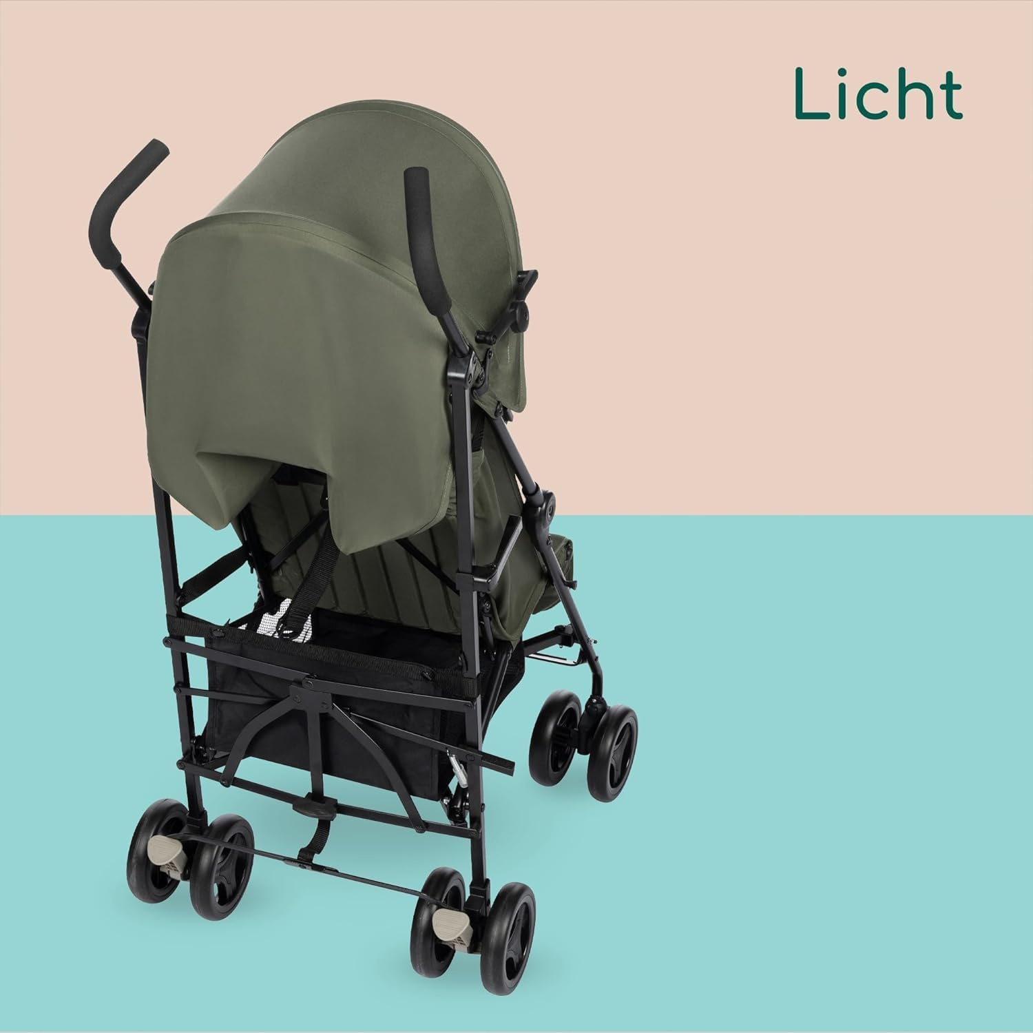Lichtgewicht Buggy (6,6 kg) - Mineral Green | 34% Korting