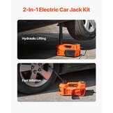 Elektrische Krik 5 Ton met Bandenpomp - 34% Korting