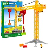 Grote Bouwkraan met Licht | Brio World 33835 | Vanaf 3 Jaar | -33%