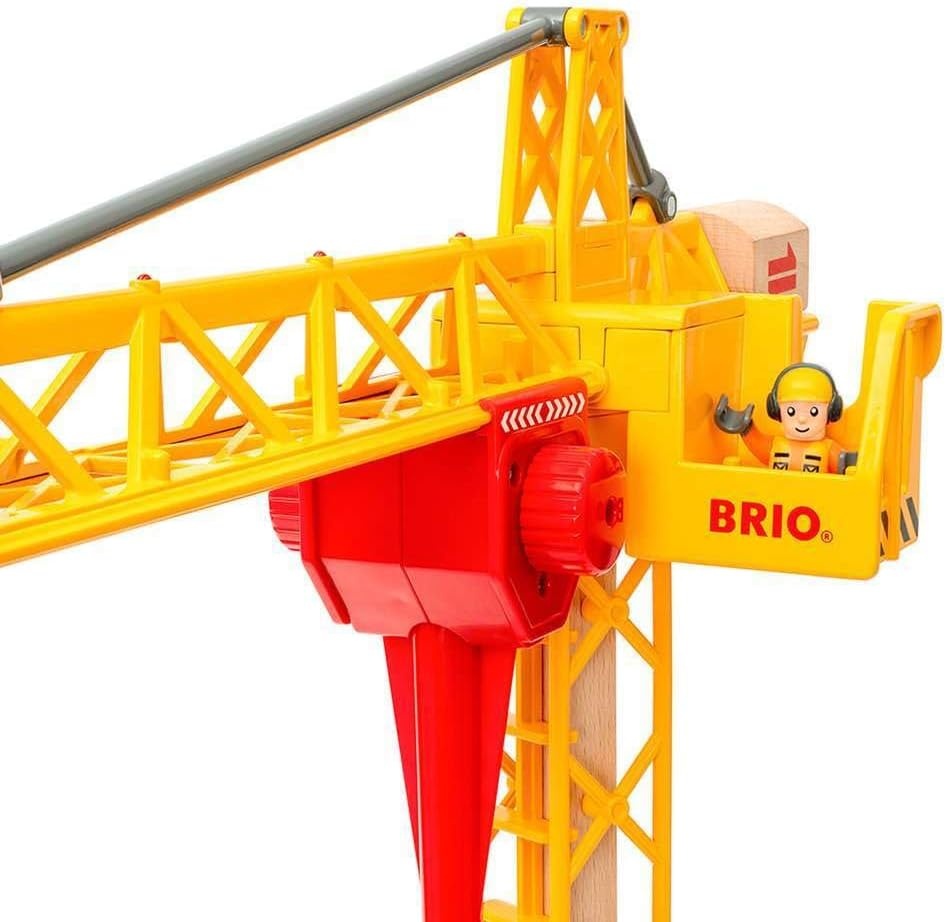 Grote Bouwkraan met Licht | Brio World 33835 | Vanaf 3 Jaar | -33%