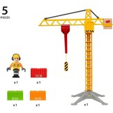 Grote Bouwkraan met Licht | Brio World 33835 | Vanaf 3 Jaar | -33%