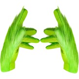 Grinch Latex Masker met Muts & Handschoenen - 33% Korting