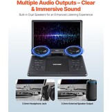 Draagbare DVD-speler 14" met Draaibaar Scherm & 34% Korting