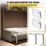 Horizontaal Wandbed Mechanisme - Queen/Eenpersoonsbed - 34% Korting
