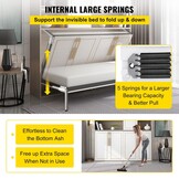 Horizontaal Wandbed Mechanisme - Queen/Eenpersoonsbed - 34% Korting