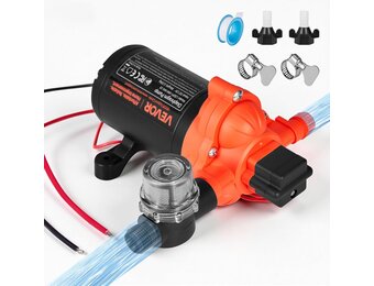 12V Waterpomp 15.1 L/min met Korting: Ideaal voor Camper, Boot