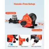 12V Waterpomp 15.1 L/min met Korting: Ideaal voor Camper, Boot