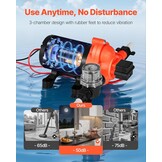 12V Waterpomp 15.1 L/min met Korting: Ideaal voor Camper, Boot