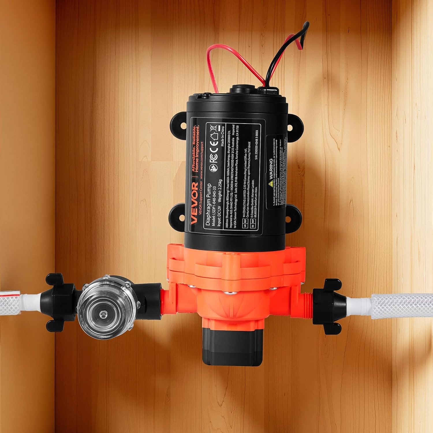 12V Waterpomp 15.1 L/min met Korting: Ideaal voor Camper, Boot