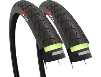2x Fincci Fietsbanden 26" Antilek (MTB/Hybride) - 29% Korting!