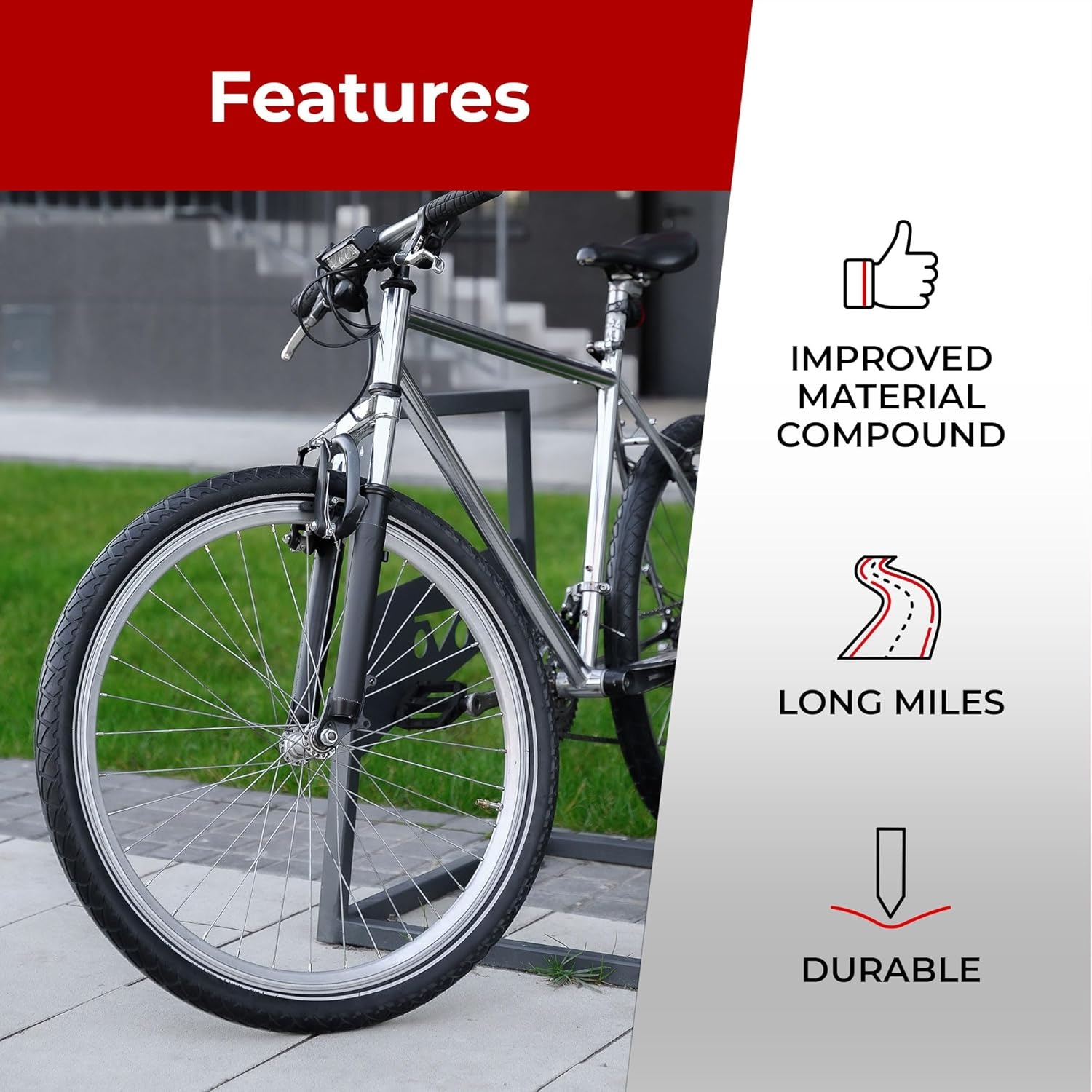 2x Fincci Fietsbanden 26" Antilek (MTB/Hybride) - 29% Korting!