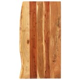 Acaciahout Wastafelblad 100x52 cm - Rustiek en Duurzaam (34% Korting)