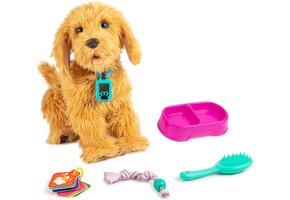 Interactieve Labradoodle Puppy (35cm) met 10 Stemcommando's - 71% Korting!