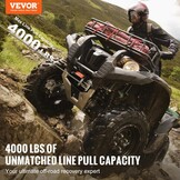 Elektrische Lier ATV/UTV - 4000 lbs - IP55 - 34% Korting!