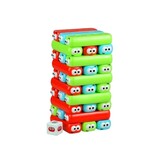 Jenga Toren Spel met Kleurrijke Wormen Blokken - Kinderen