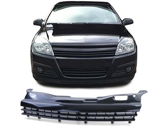 Sport Grille Opel Astra H 2004-2006 Zwart: 44% Korting!