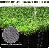 Kunstgras Grastapijt 153x305 cm, 35mm poolhoogte - 35% Korting!